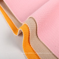 tissu molletonné doux tricoté épais 100% polyester